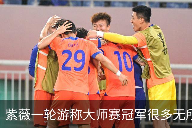 紫薇一轮游称大师赛冠军很多无所谓，对手：没辛卡，人人都有机会
